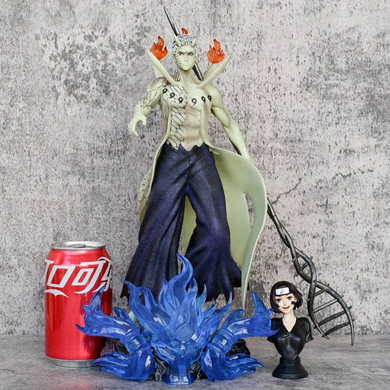 34cm Anime NARUTOU GK Uchiha Obito Nohara Rin Action Figure PVC Collection Model Ornaments Toys Desktop Decoration Toy For Gifts 34cm Anime NARUTOU GK Uchiha Obito Nohara Rin Action Figure PVC Collection Model Ornaments Toys Desktop Decoration Toy For Gifts